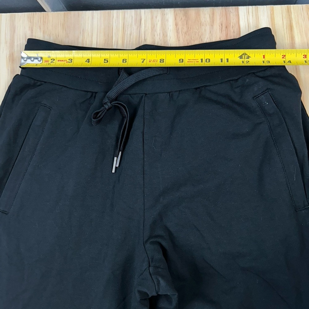 Sevego Inseam 32" Joggers Men Small Black Lightweight Sweatpants Athletic Gym - Picture 8 of 10
